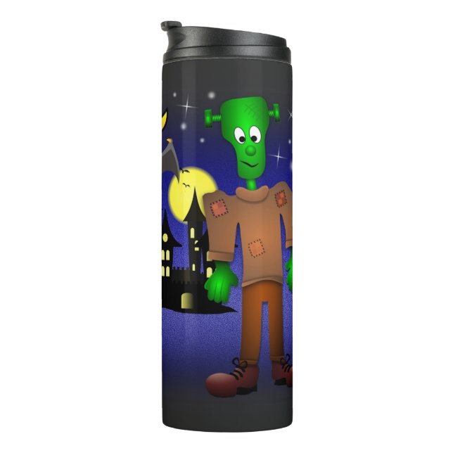 Garrafa Térmica Halloween (Rotação à direita)