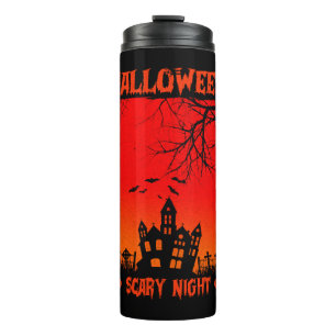 Garrafa Térmica Halloween, Assustador, à direita