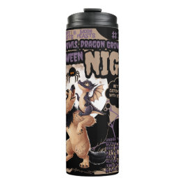 Garrafa Térmica HALLOWEEN BABY WEREWOLF E DRAGON Tumbler térmico