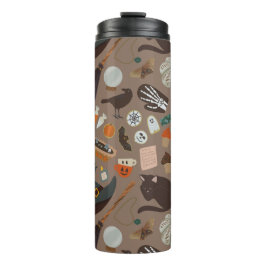 Garrafa Térmica Halloween Cottagecore