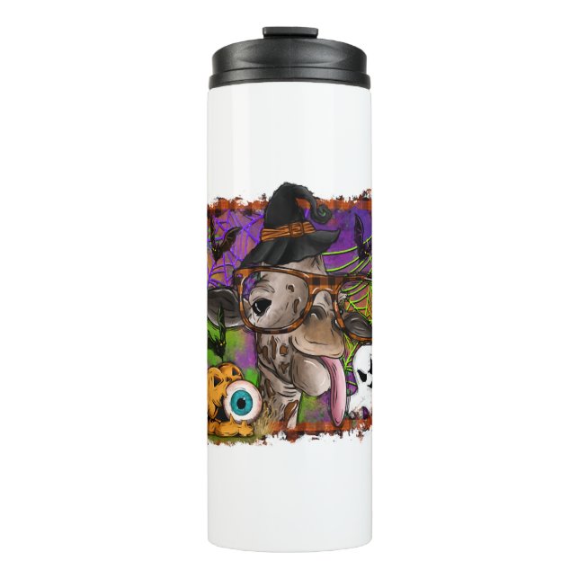 Garrafa Térmica Halloween Giraffe (Frente)