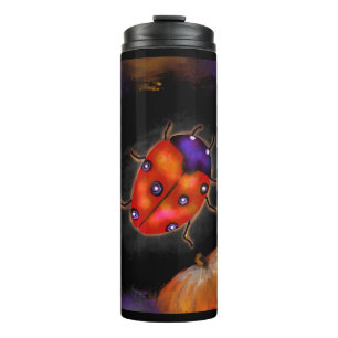 Garrafa Térmica Halloween Ladybug