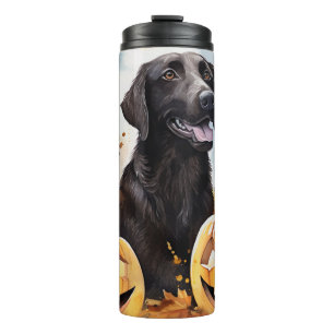 Garrafa Térmica Halloween Nova Escotia Com Pumpkins Assustado