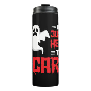 Garrafa Térmica Halloween Paranormal Ghost Hunters Horror Fans