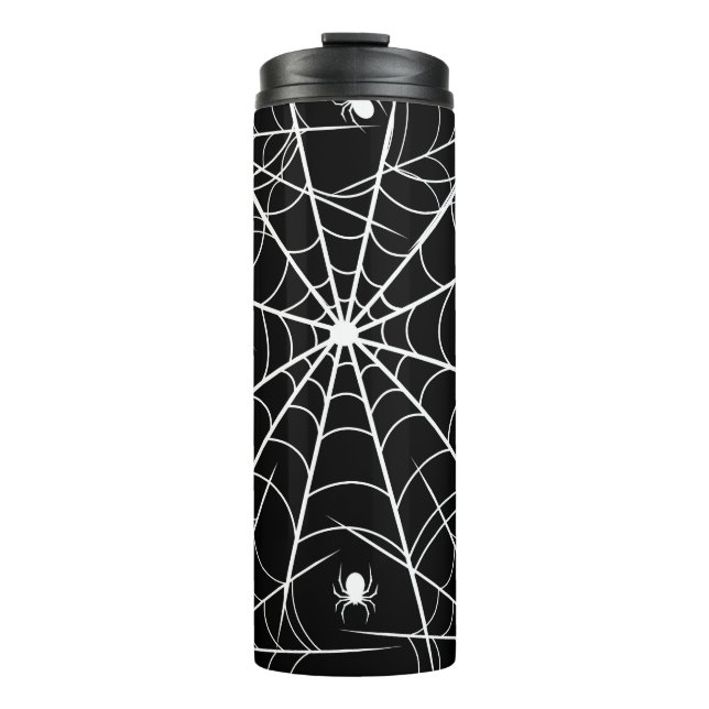 Garrafa Térmica Halloween Spider Web (Frente)