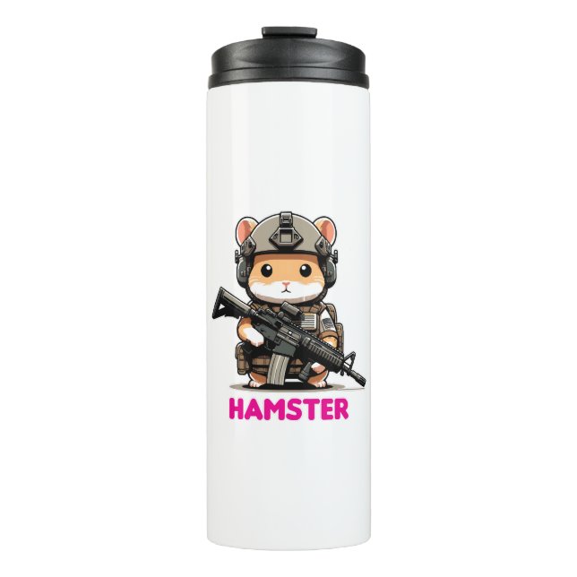 Garrafa Térmica Hamster Tático (Frente)