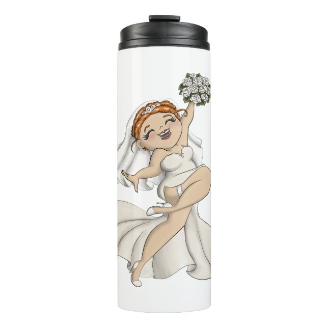 Garrafa Térmica Happy Bride 03 (Frente)