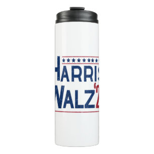 Garrafa Térmica Harris e Walz 2024 Eleitoral Pairing