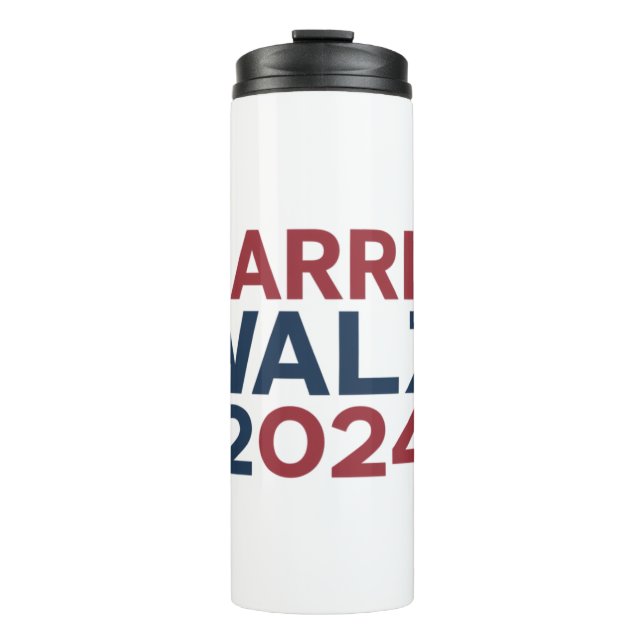 Garrafa Térmica Harris walz 2024 design de tendências (Frente)