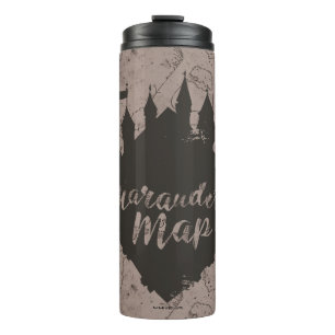 Garrafa Térmica Harry Potter   Mapa do castelo HOGWARTS™ Marauder