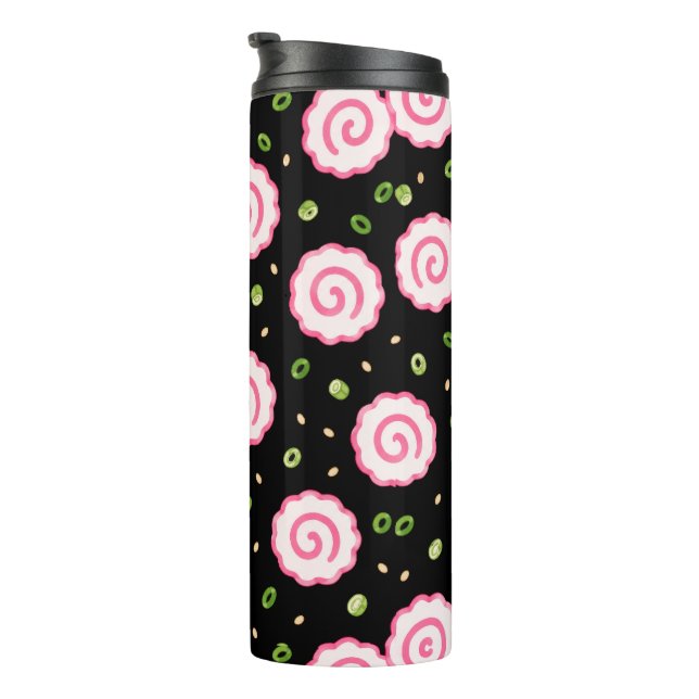 Garrafa Térmica Hawaii Kawaii Fishcake Uzumaki (Rotação à direita)