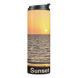 Garrafa Térmica Hawaii Sunset Personalizável Fotografia