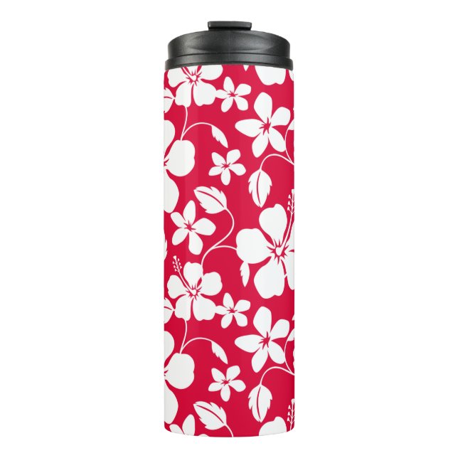 GARRAFA TÉRMICA  HAWAIIAN HULA (HIBISCUS) RED (Frente)