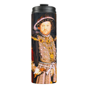 Garrafa Térmica Henry VIII Tudors História Rei Inglaterra seis Esp