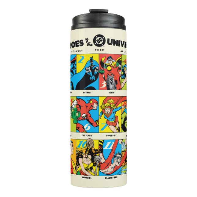 Garrafa Térmica Heróis do Universo DC™ (Frente)