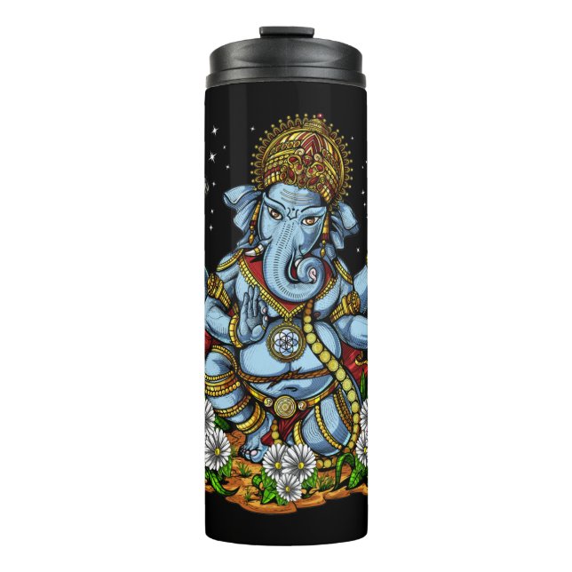 Garrafa Térmica Hindu Deus Ganesha (Frente)