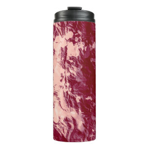 Garrafa Térmica Hippie Tie Dye. Crianças de Forma Retroativa. Tren