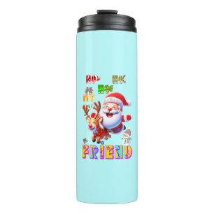 Garrafa Térmica Ho Ho Ho Meu Querido Amigo