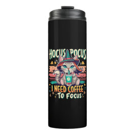 Garrafa Térmica Hocus Focus - Preciso de café para me concentrar