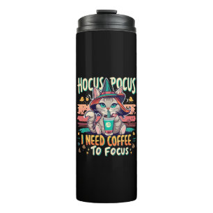 Garrafa Térmica Hocus Focus - Preciso de café para me concentrar