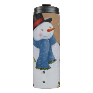 Garrafa Térmica Homem de neve