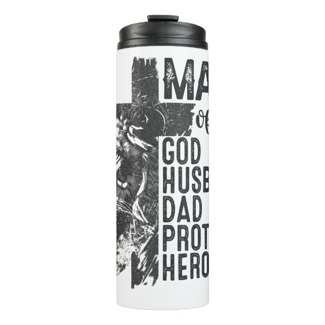 Garrafa Térmica Homem de Religião (Frente)