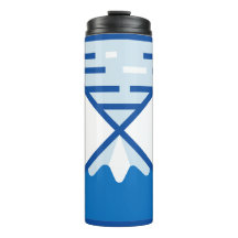 Hora Azul Moderna Montanha Natureza