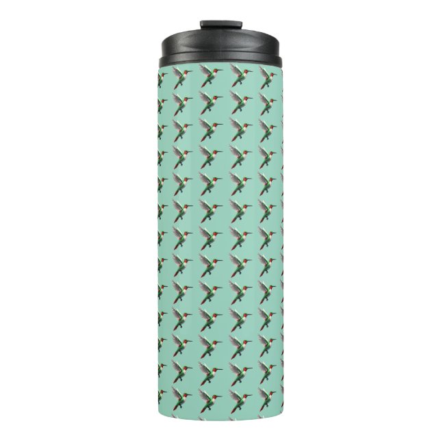 Garrafa Térmica Hummingbird Verde (Frente)