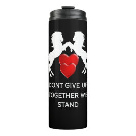 Garrafa Térmica humor Cancer de mama Consciência não desiste