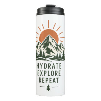 Garrafa Térmica Hydrate Explore Repeat Stainless Steel Bottle