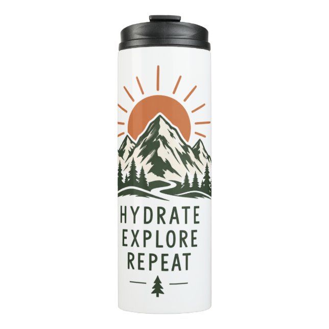 Garrafa Térmica Hydrate Explore Repeat Stainless Steel Bottle (Frente)