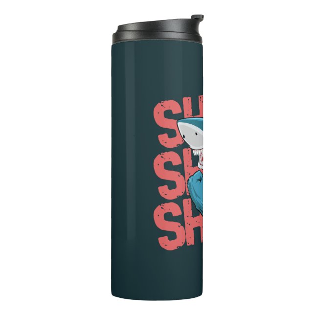 Garrafa Térmica "Hydration Vibes – Custom Reusable Water Bottle" (Giro à esquerda)