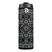 Hypno Spiral Bandana Tumbler Viagem Térmico