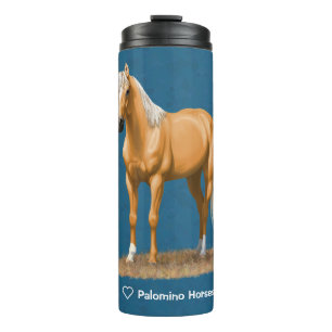 Garrafa Térmica I Heart (Love) Palomino Horses