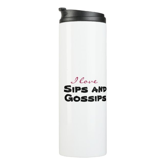 Garrafa Térmica I love [customize] (Rotação à direita)