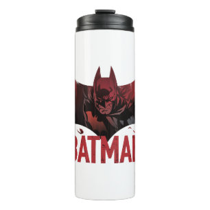Garrafa Térmica Ícone Batman Carmesim Gotham