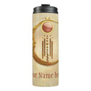 Garrafa Térmica Idade nova celestial da elegância 3D