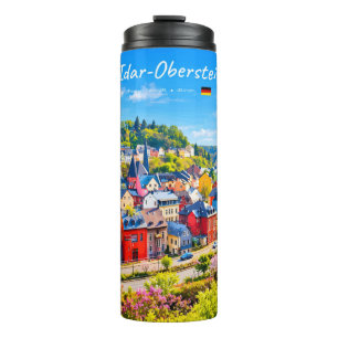 Garrafa Térmica Idar-Oberstein, Alemanha - Cidade Colorida