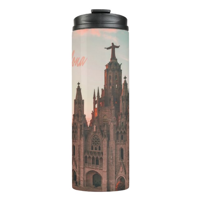 Garrafa Térmica Igreja Espanha de Barcelona (Frente)
