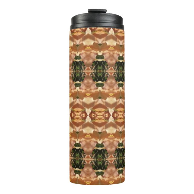 Garrafa Térmica Ikat Verde & Amber 9 (Frente)