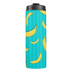 Garrafa Térmica Ilustração de Banana