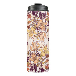 Garrafa Térmica Ilustração de Páscoa Floral Light