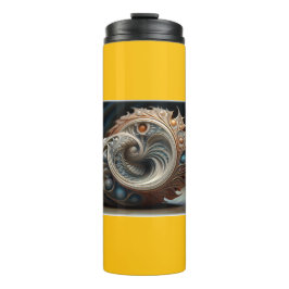 Garrafa Térmica Imagem Fractal Mandelbrot Manipulada