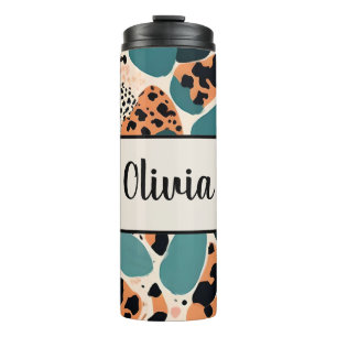 Garrafa Térmica Impressão de Animal Fofo Personalizada