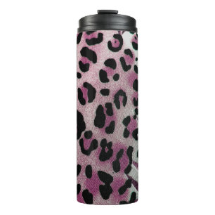 Garrafa Térmica Impressão Leopardo