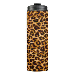 Garrafa Térmica Impressão leopardo, impressão de guepardas, rosa, 