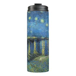 Garrafa Térmica Impressionismo Vincent Van Gogh Starry Night