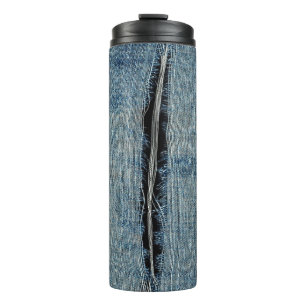 Garrafa Térmica Inspirado em jeans