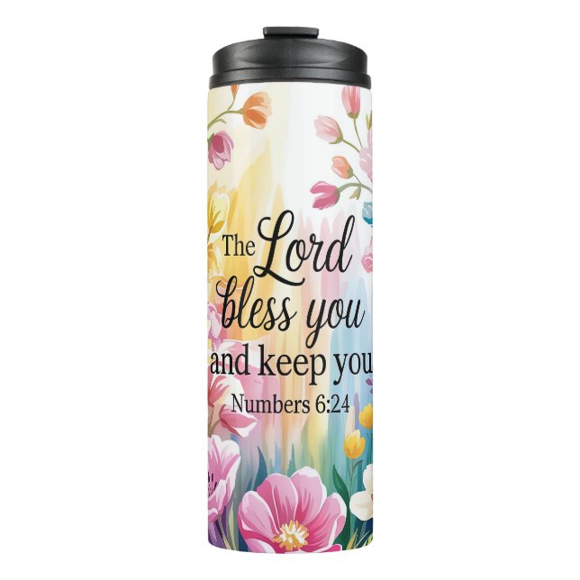 Garrafa Térmica Inspirational Christian Scripture Tumbler (Frente)