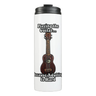 Garrafa Térmica inspirational guitar quote for guitar lovers